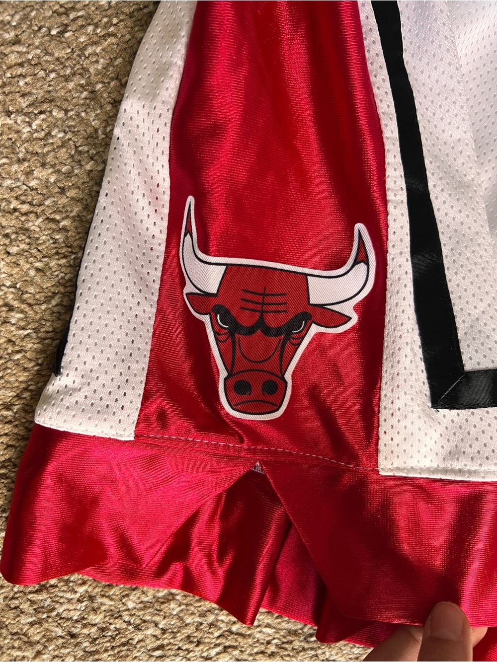Red Kids Basketball Shorts